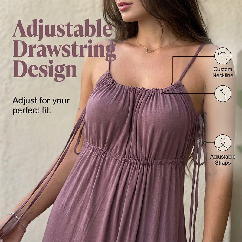 🎁2026 New Arrivals 50% OFF💥French Slip Dress – Breezy & Effortlessly Chic