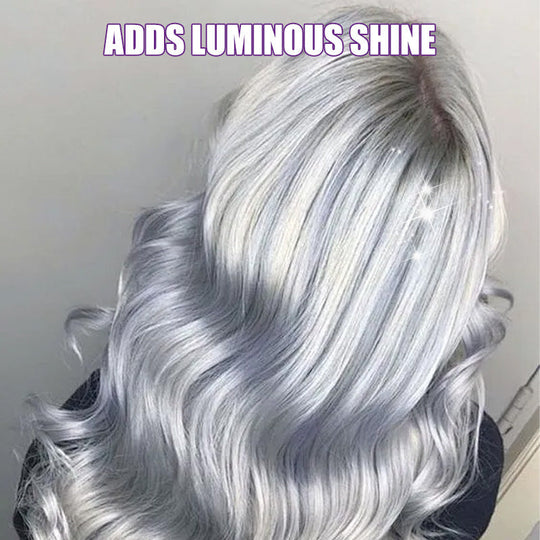 💜Moisturizing Purple Hair Mask with Long-Lasting Scent, Anti-Brass Deep Conditioning Mask for Blonde Bleached Hair