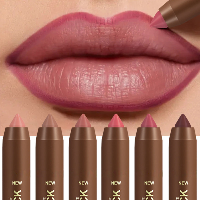 💄 BUY 1 GET 1 FREE ! 💋 Long-Lasting Matte Lip Crayon – 2-in-1 liner & lipstick, hydrating & precise