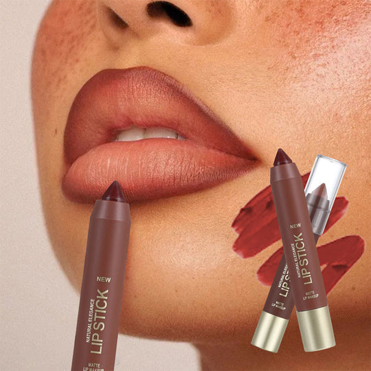 💄 BUY 1 GET 1 FREE ! 💋 Long-Lasting Matte Lip Crayon – 2-in-1 liner & lipstick, hydrating & precise