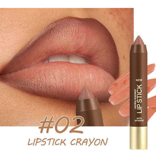 💄 BUY 1 GET 1 FREE ! 💋 Long-Lasting Matte Lip Crayon – 2-in-1 liner & lipstick, hydrating & precise