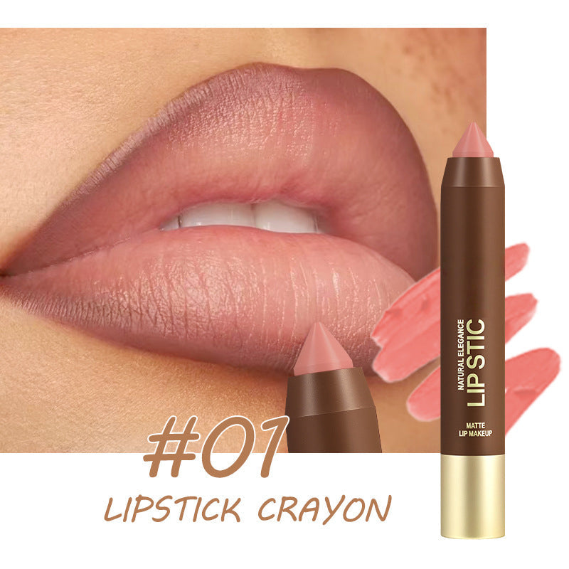 💄 BUY 1 GET 1 FREE ! 💋 Long-Lasting Matte Lip Crayon – 2-in-1 liner & lipstick, hydrating & precise