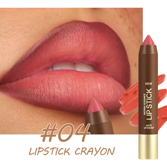 💄 BUY 1 GET 1 FREE ! 💋 Long-Lasting Matte Lip Crayon – 2-in-1 liner & lipstick, hydrating & precise