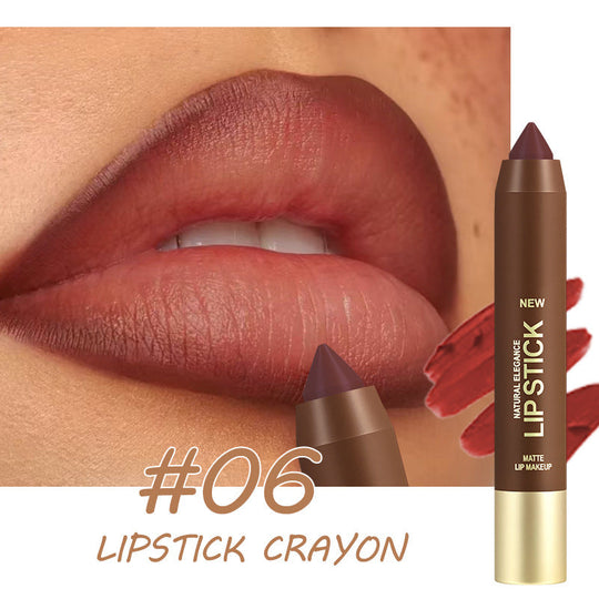 💄 BUY 1 GET 1 FREE ! 💋 Long-Lasting Matte Lip Crayon – 2-in-1 liner & lipstick, hydrating & precise