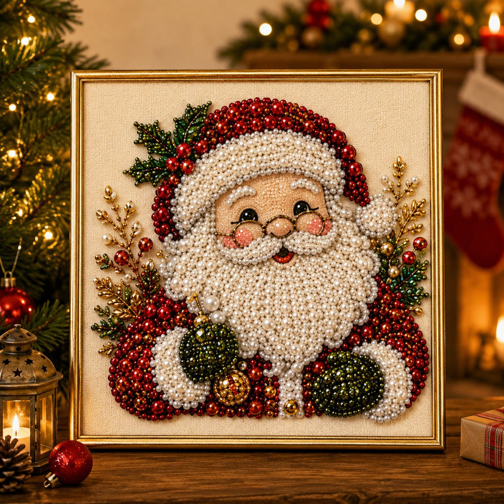 🎄Christmas Pre Sale ￡15.99!!⚡50K+ SOLD!🎅🧘Relaxing & Beginner-Friendly - 🎨💎DIY Christmas Pearl Art Kit