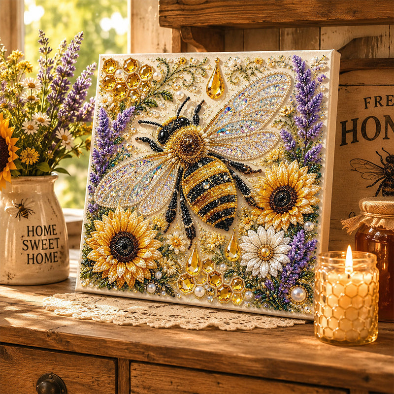 🏆 Last Day Special Price £12.98🦉💛 Highland Cow Pearl Art DIY Kit – Relaxing DIY Craft to Create Stunning Coastal Artwork (📦Buy 4 Free Shipping)