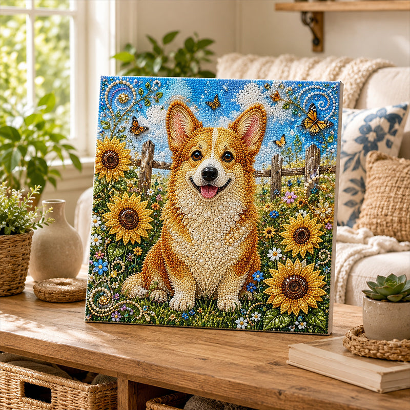 🏆 Last Day Special Price £12.98🦉💛 Highland Cow Pearl Art DIY Kit – Relaxing DIY Craft to Create Stunning Coastal Artwork (📦Buy 4 Free Shipping)