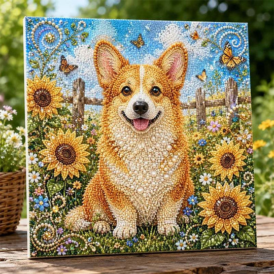 🏆 Last Day Special Price £12.98🦉💛 Highland Cow Pearl Art DIY Kit – Relaxing DIY Craft to Create Stunning Coastal Artwork (📦Buy 4 Free Shipping)