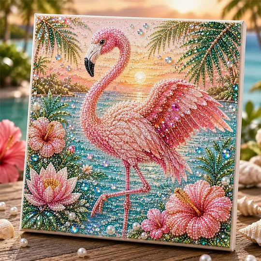 🏆 Last Day Special Price £12.98🦉💛 Highland Cow Pearl Art DIY Kit – Relaxing DIY Craft to Create Stunning Coastal Artwork (📦Buy 4 Free Shipping)