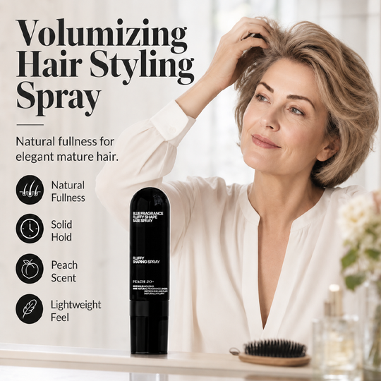 90ml Fluffy Hair Shaping Spray Long Lasting Volumizing Mist with Peach Fragrance