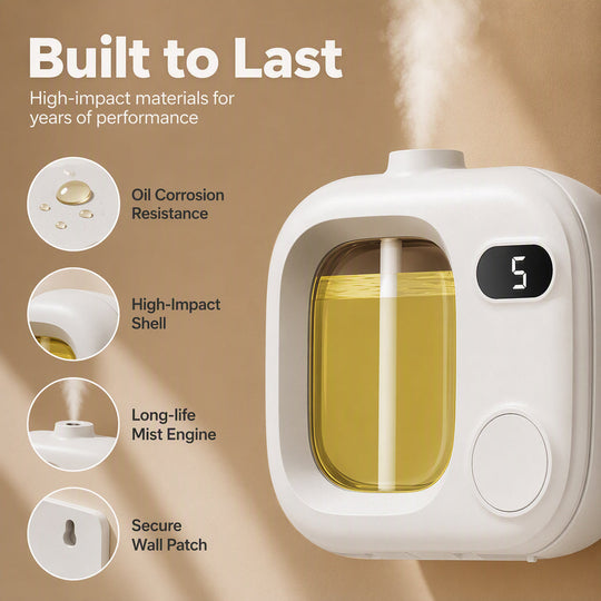 💗LAST DAY SALE 60% OFF⚡50K+ SOLD💕Smart LED Aroma Diffuser with Mist Control