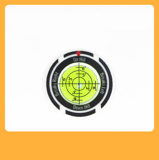 Precision Golf Green Reading Level & Ball Marker