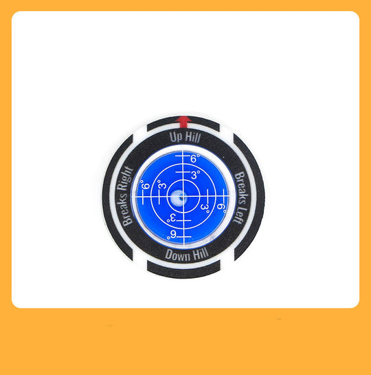 Precision Golf Green Reading Level & Ball Marker