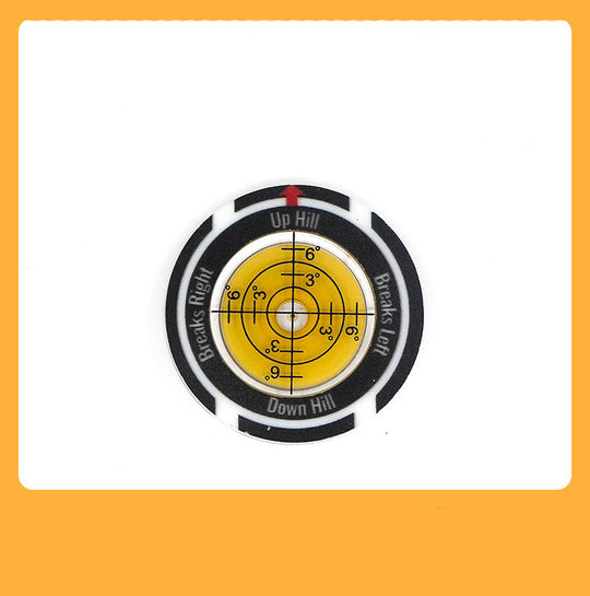 Precision Golf Green Reading Level & Ball Marker