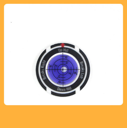 Precision Golf Green Reading Level & Ball Marker