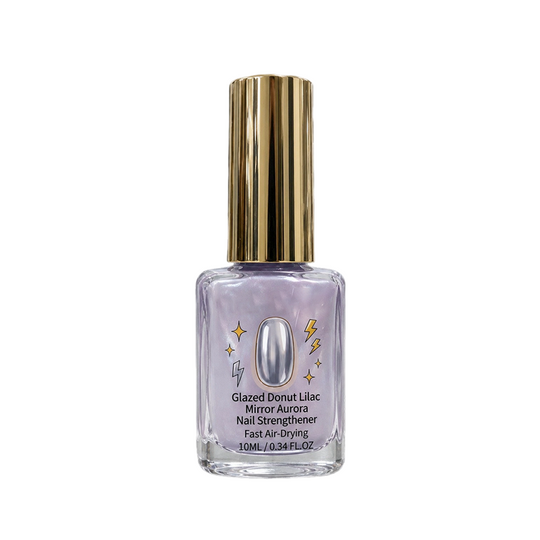💜Lilac Glossy Mirror Nail Strengthener