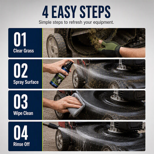 🏆 Last Day Special Price £9.99 ! 🔥Buy 2 Get 1 Free🎁Heavy Duty Mower Cleaner Degreaser