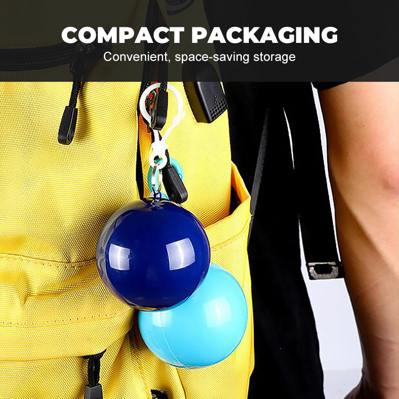 🔥Limited Time Promotion 49% OFF🔥Mini Ball Shape Disposable Raincoat(Buy 1 Get 1 Free)