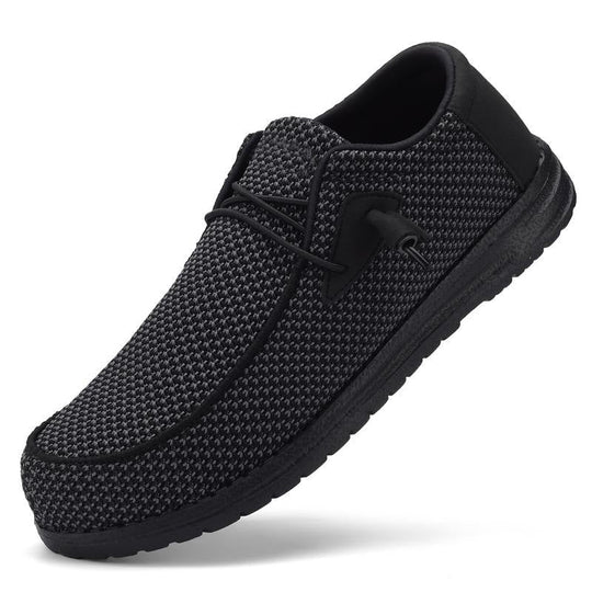 🥾 50% OFF NOW! 🛡️ Slip-On Steel Toe Safety Loafers – Ultralight 0.7lb, ASTM Certified & Casual Comfort 💪