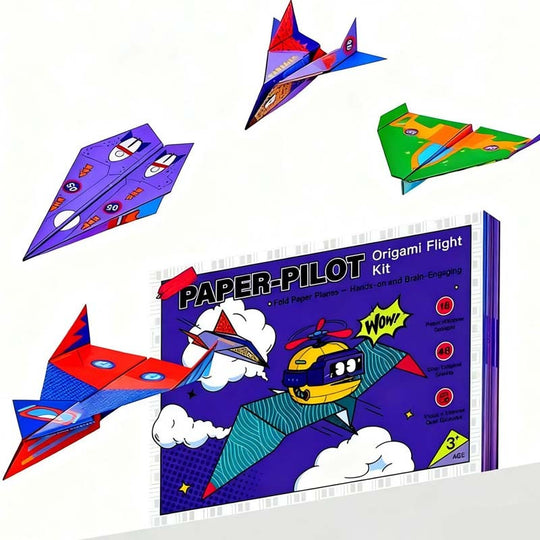 🥳2026 HOT SALE 50% OFF! ✈️Creative DIY Paper Airplane Set For Kids