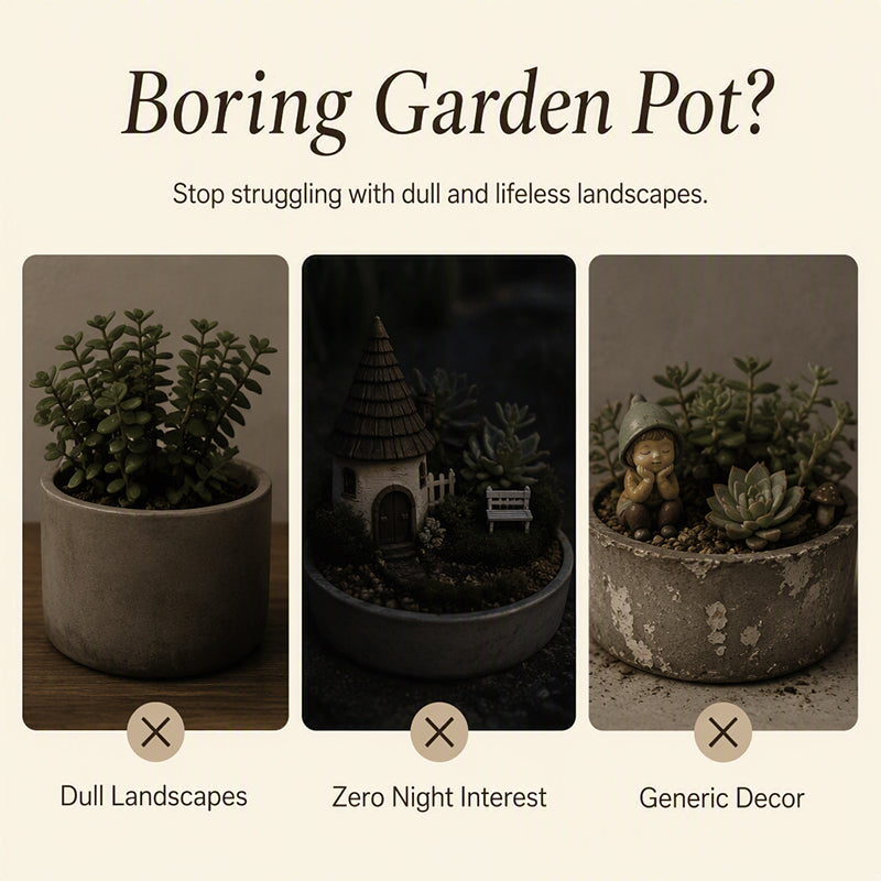 📢📢50% OFF !! ⏰Luminous Retro Lantern Plant Stake