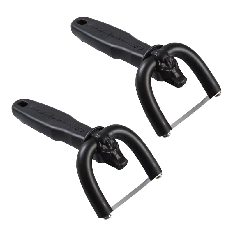💞50K+ SOLD! 🧑‍🍳Handheld Fat Trimmer for Beef & Pork – U-shaped curved holder targets surface fat without wasting lean meat✨