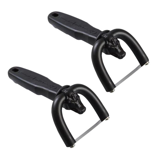 💞50K+ SOLD! 🧑‍🍳Handheld Fat Trimmer for Beef & Pork – U-shaped curved holder targets surface fat without wasting lean meat✨