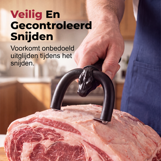 💞50K+ SOLD! 🧑‍🍳Handheld Fat Trimmer for Beef & Pork – U-shaped curved holder targets surface fat without wasting lean meat✨