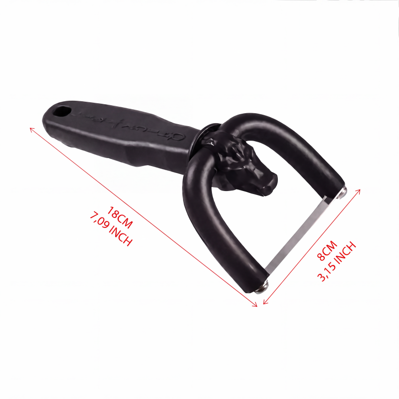 💞50K+ SOLD! 🧑‍🍳Handheld Fat Trimmer for Beef & Pork – U-shaped curved holder targets surface fat without wasting lean meat✨