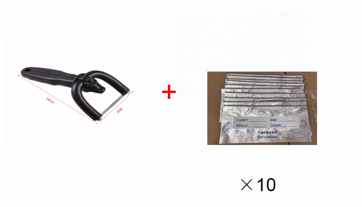 💞50K+ SOLD! 🧑‍🍳Handheld Fat Trimmer for Beef & Pork – U-shaped curved holder targets surface fat without wasting lean meat✨