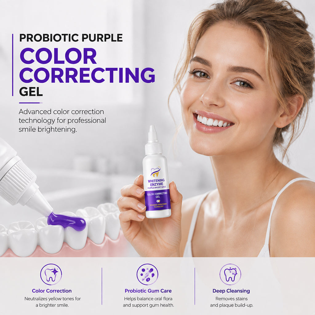💜Probiotic Purple Teeth Whitening Toothpaste