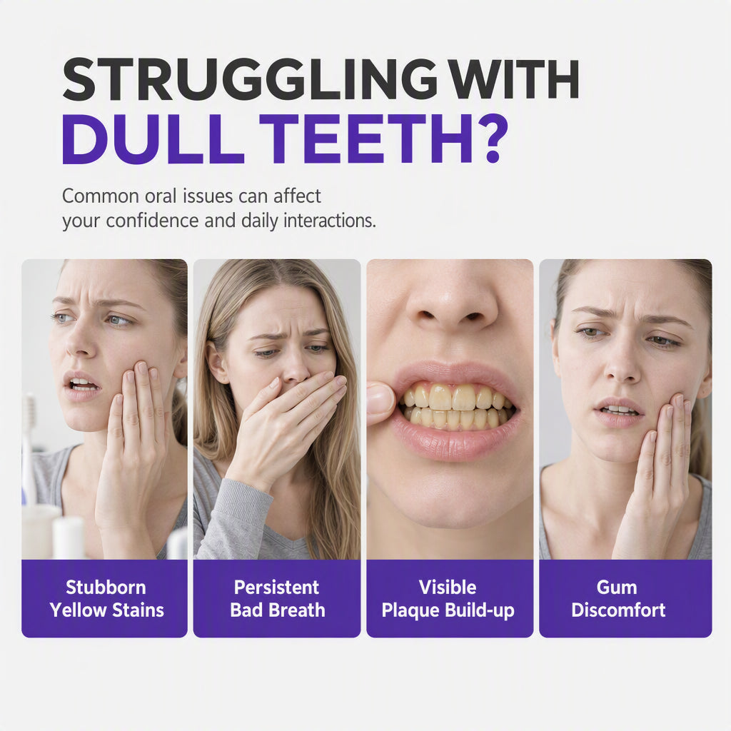 💜Probiotic Purple Teeth Whitening Toothpaste
