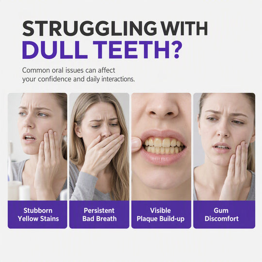 💜Probiotic Purple Teeth Whitening Toothpaste