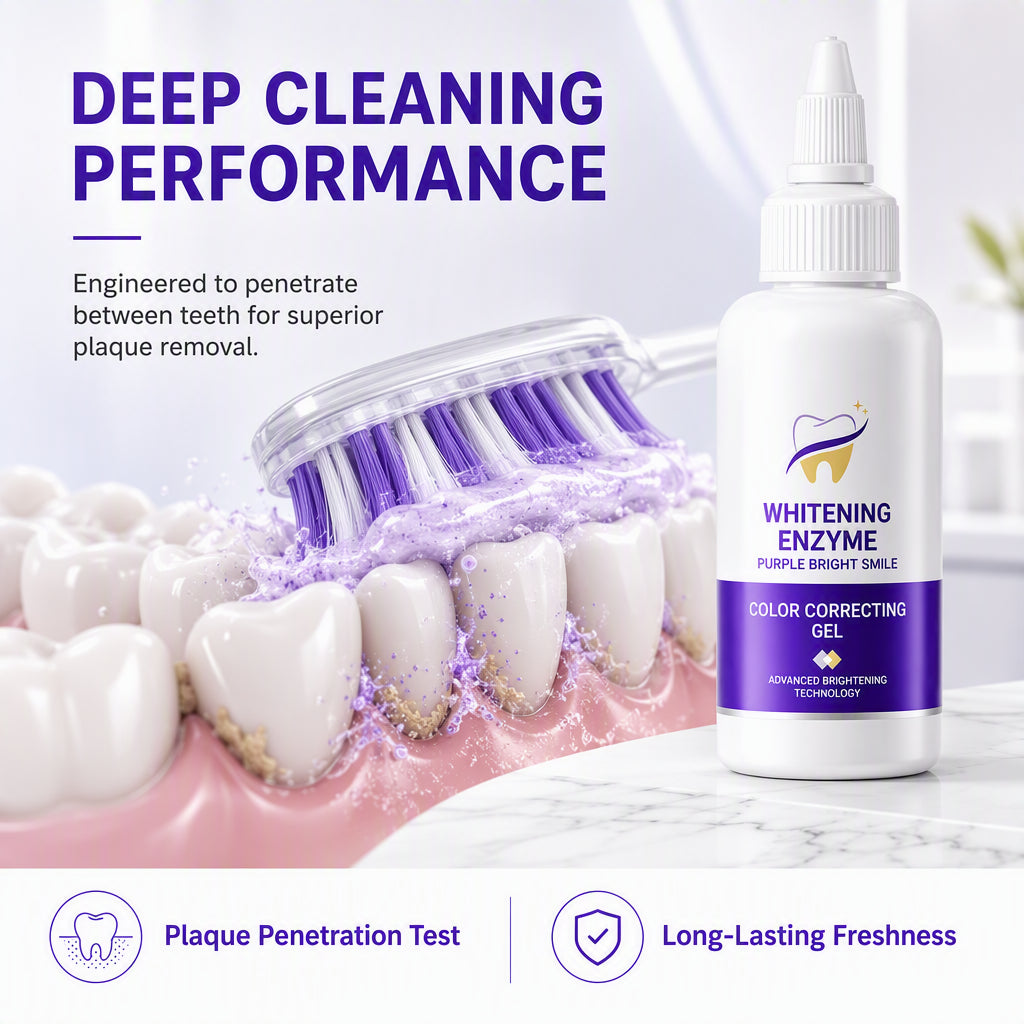 💜Probiotic Purple Teeth Whitening Toothpaste