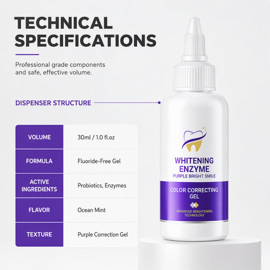 💜Probiotic Purple Teeth Whitening Toothpaste