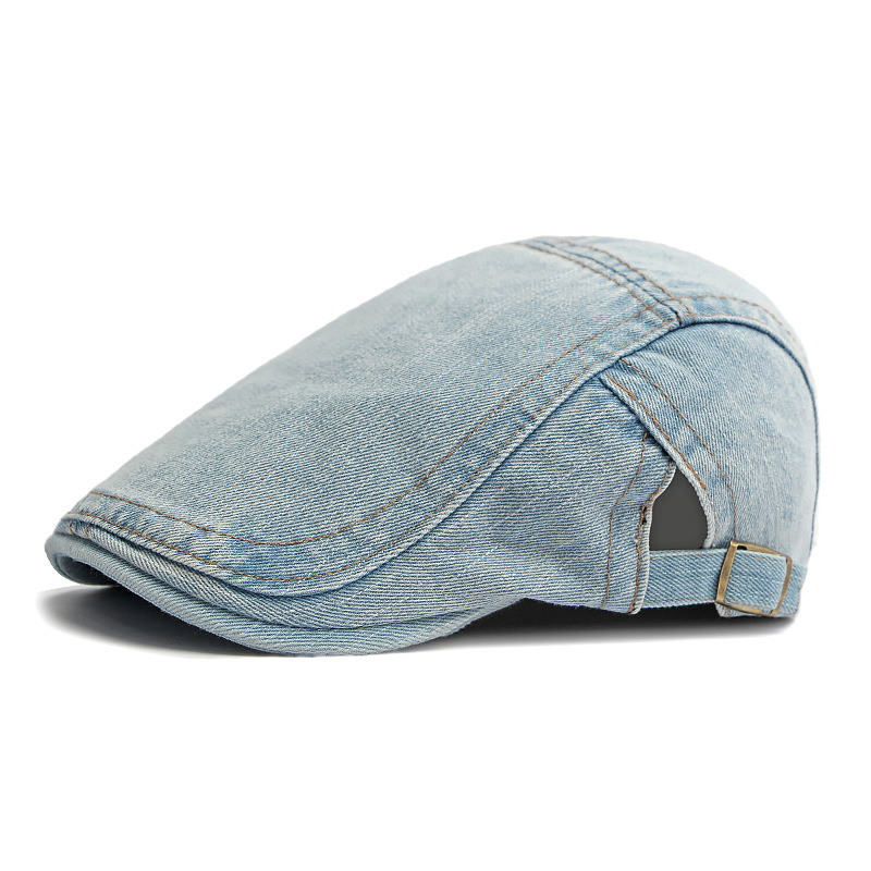 🎉 This Week's Special Sales - 60% OFF ✨🧢 Unisex Denim Newsboy Cap | Vintage Classic Style, Adjustable Comfort Fit for Everyday Wear