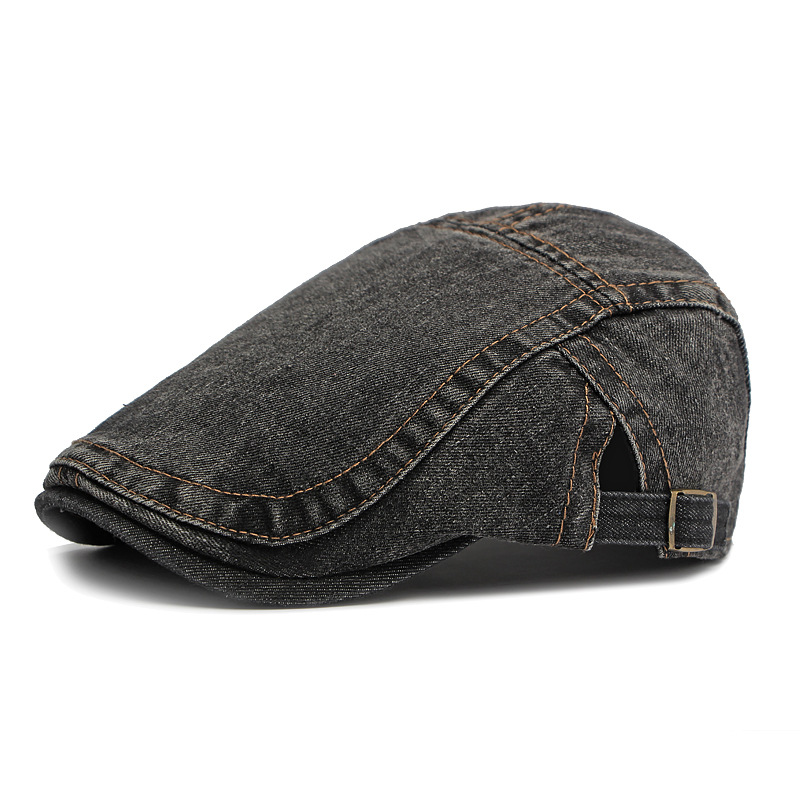 🎉 This Week's Special Sales - 60% OFF ✨🧢 Unisex Denim Newsboy Cap | Vintage Classic Style, Adjustable Comfort Fit for Everyday Wear