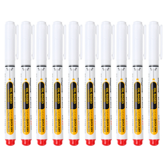 Precision Tip Quick-Dry Oil-Based Marker Pen-10pcs