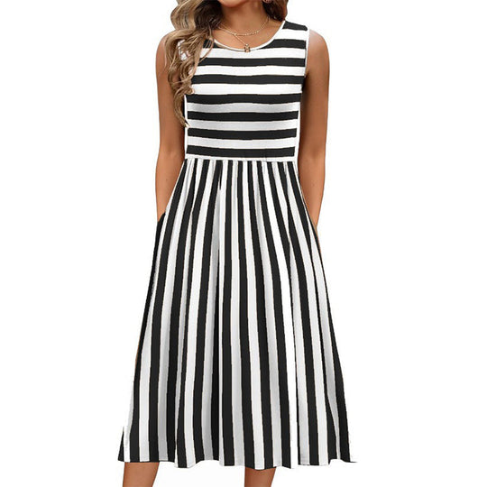 Women's Elegant Sleeveless Maxi Dress