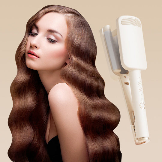 💈LAST DAY SALE 50% OFF! 💐 Wavy Curling Iron – Salon shine & heat protection ✨✨