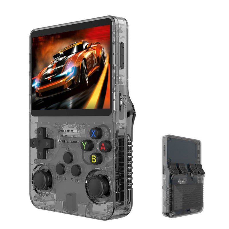 WUDS R36S Retro Video Handheld Console Linux System 3.5 in IPS Screen Built in 3000mAH Battery 32G+64G TF Card for Christmas, Thanksgiving, Holiday Gift,back to school,back to school haul