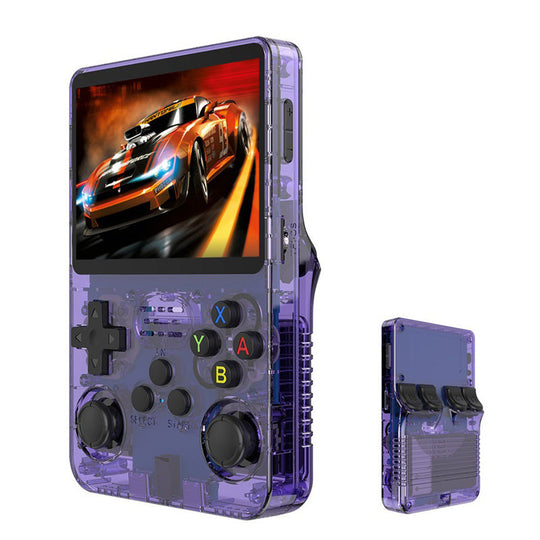 WUDS R36S Retro Video Handheld Console Linux System 3.5 in IPS Screen Built in 3000mAH Battery 32G+64G TF Card for Christmas, Thanksgiving, Holiday Gift,back to school,back to school haul