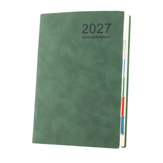 2027 Minimalist Daily Planner Notebook
