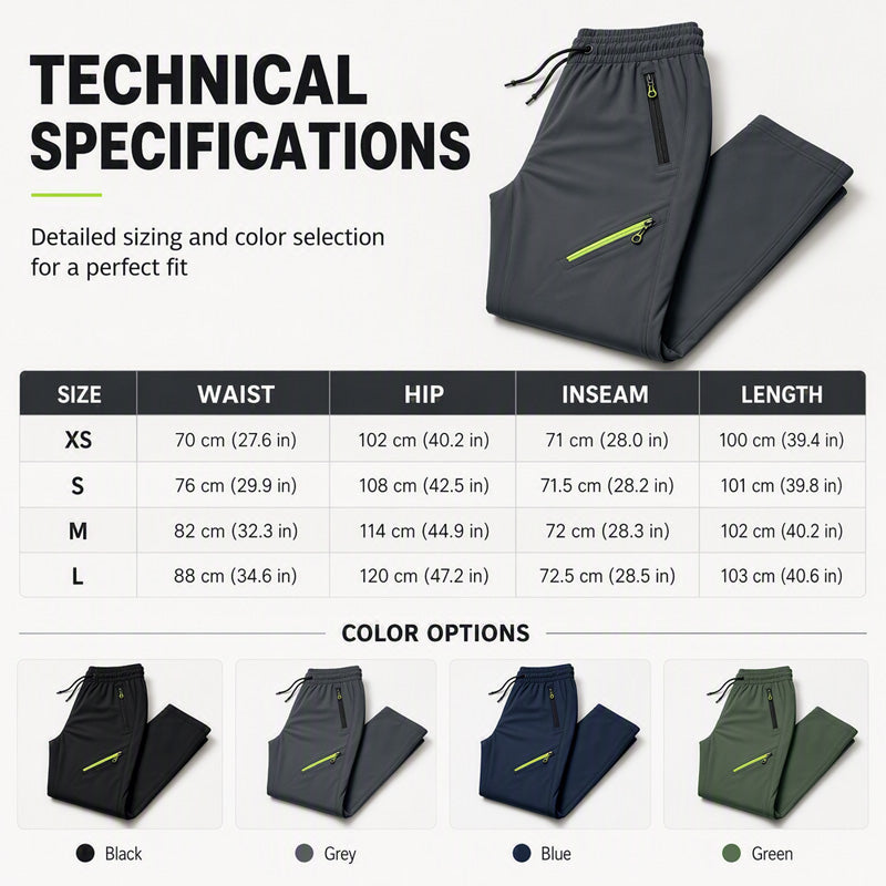 💫 Everyday Function | Women's Contrast-Zip Pocket Athletic Trousers