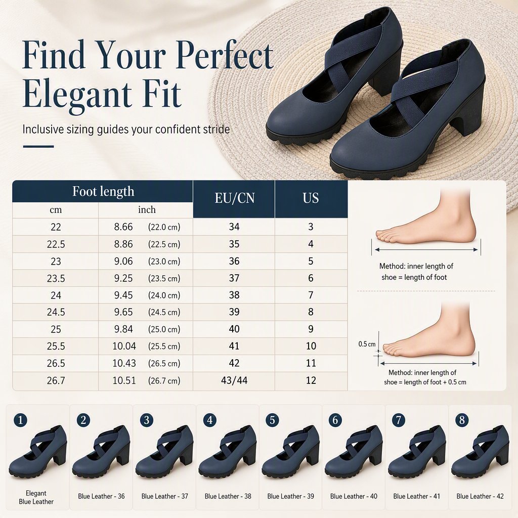 📢📢69% Off!!!🎉✨Women's Mary Jane shoes with a round toe, crisscross straps, block heel, platform, and cutouts, high heels