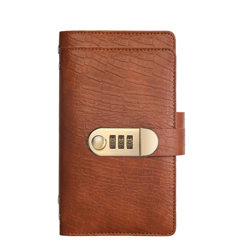 💵 Savings Notebook with Combination Lock – 📓 Secure Budget & Money-Saving Journal