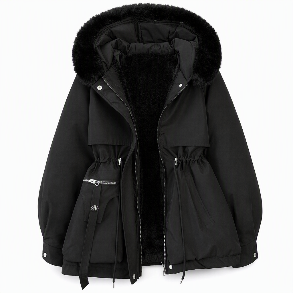 ⚡50% OFF🍁HOT SALE🍁Women's Winter Faux Fur Padded Parka