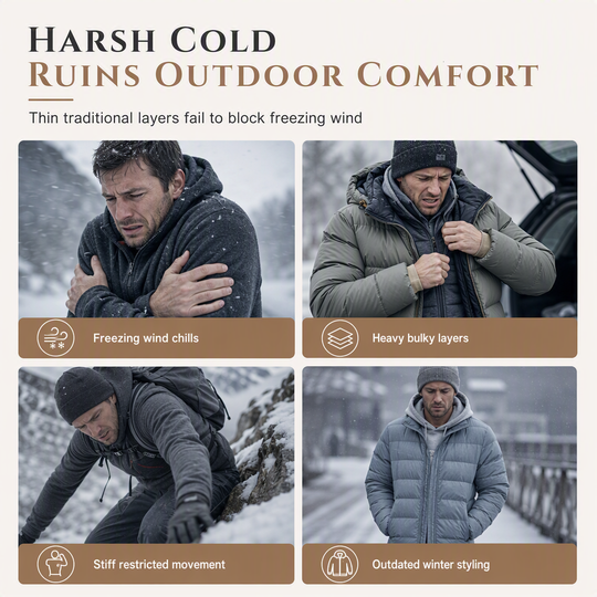 🧥🔥New Arrivals - Men's Fleece Hoodie – Cozy Winter Pullover