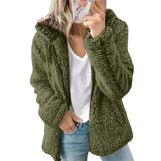 ⏳LAST DAY SALE ONLY ￡19.99!!🔥 Women’s Cosy Hooded Zip Fleece Jacket – Soft, Warm & Perfect for Everyday Life🧥