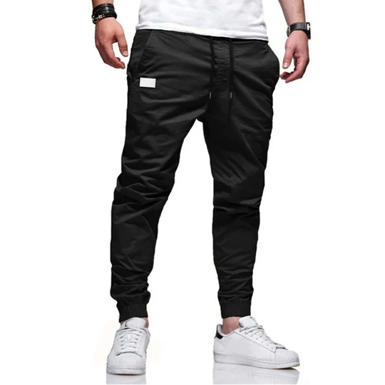 Men's Slim Fit Casual Drawstring Pants